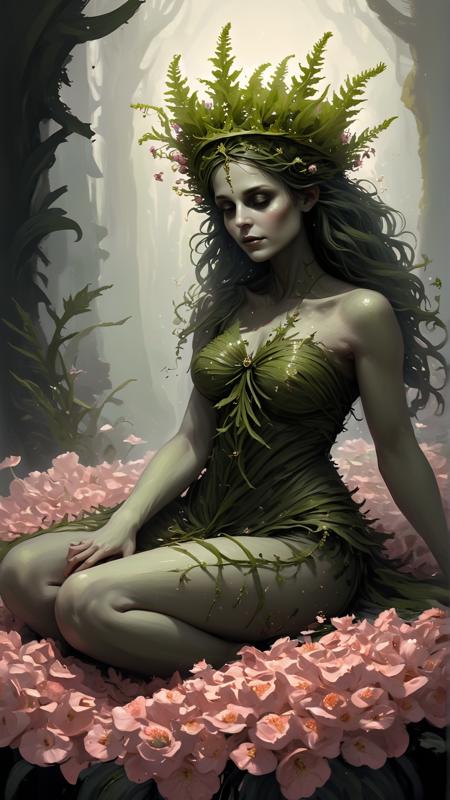 Dryad - Creature Concept - SDXL