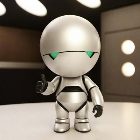 Marvin the Paranoid Android - The Hitchhiker's Guide to the Galaxy - SDXL