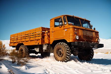 USSR truck GAZ-66 (СССР грузовой автомобиль ГАЗ-66)