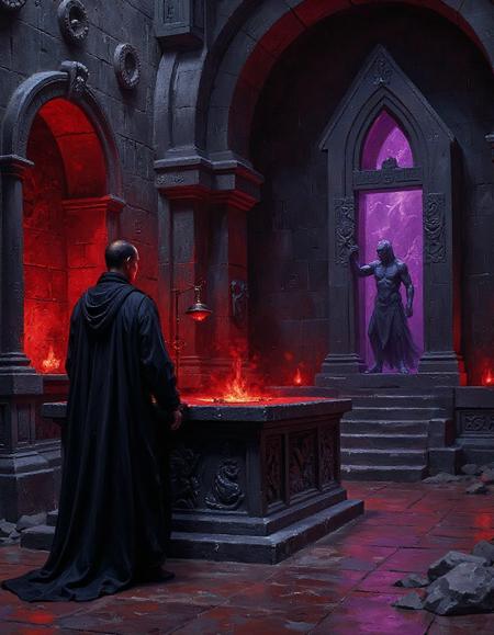 Eldritch Oil Painting | for Flux.1 dev