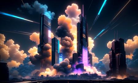 Cyberpunk Architecture (Architecture) (SDXL) (AD)