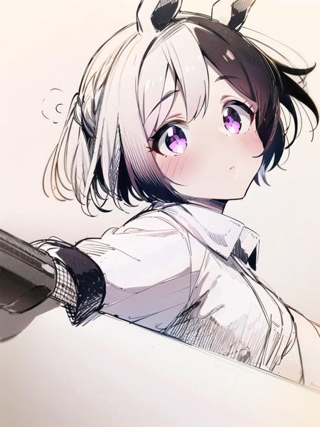 线条速写风格 ｜ pen sketch style