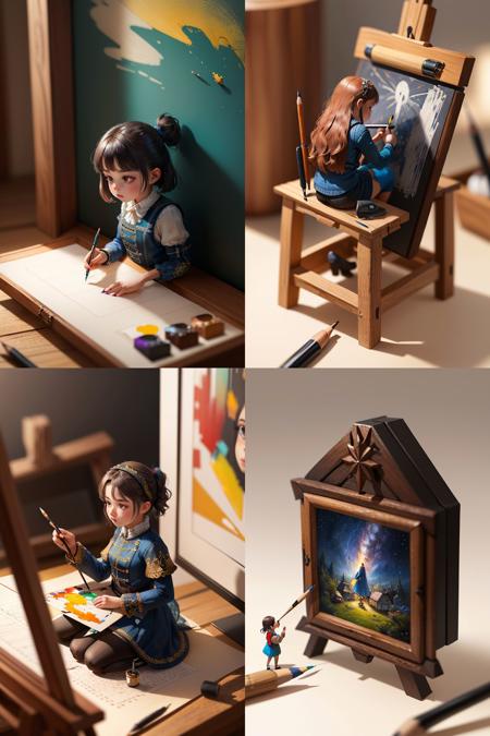 Miniature | 微缩摄影风格版本v2.0 (ID: 117309)