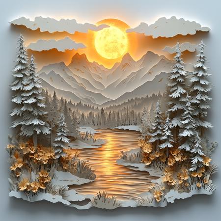 Paper Cut Art {SD XL | Pony} - by Ethanar