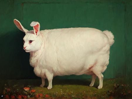 19th Century British Livestock Portrait