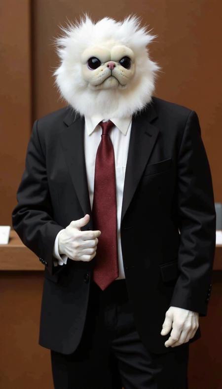 Persian Cat Meme (White Monkey Cat)