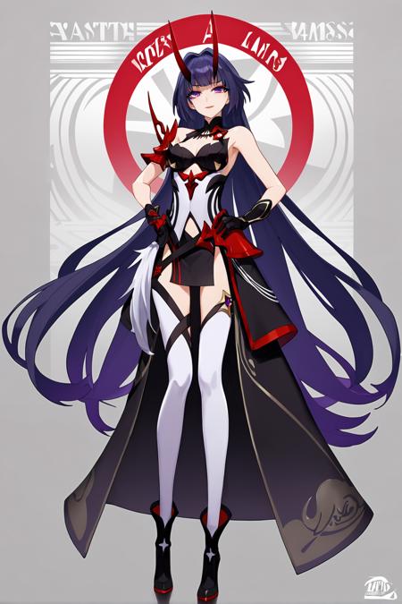 (Pony | A3 | Kohaku) Lora-雷电芽衣(六合一)-Raiden Mei (adult)-崩坏三 Honkai Impact 3rd-MIHOYO Collection 米家全家桶系列