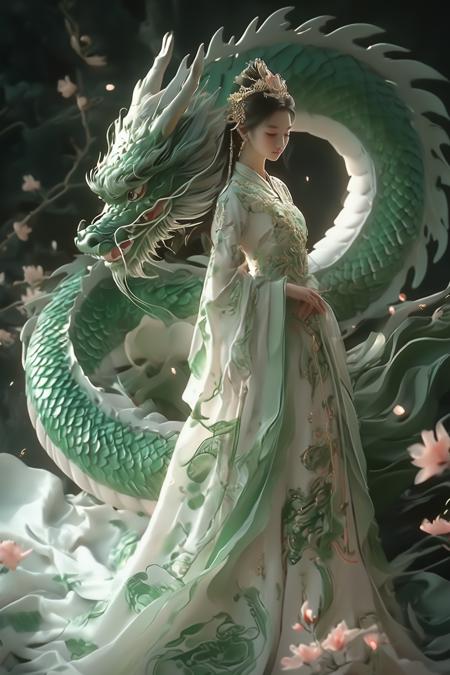 TQ -  Beauty and Dragon XL
