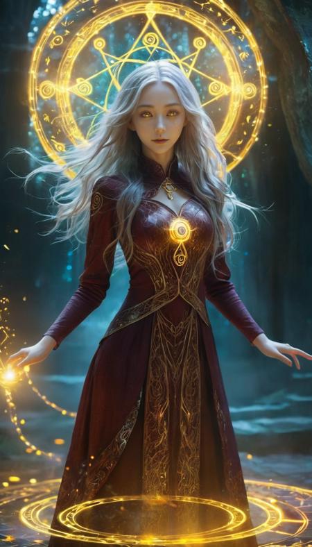 白棱(FLUX,XL)_魔法阵-bailing XL_Magic Array
