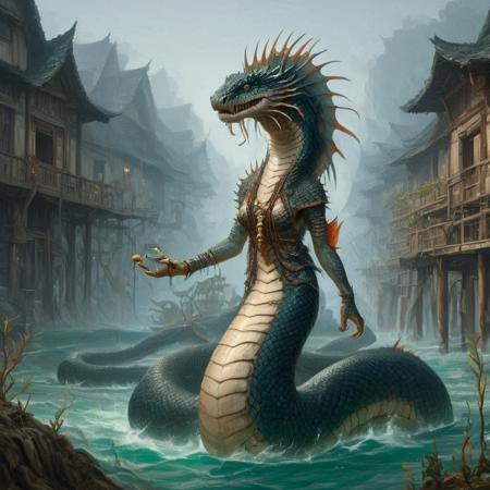 Naga The Water Snake Folk