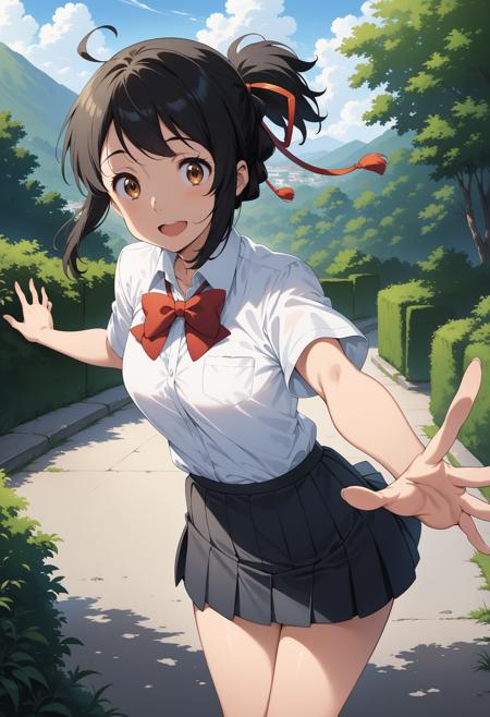 [Animagine] Miyamizu Mitsuha 宮水三葉 / Kimi no Na wa.版本v1.0 (ID: 702882)