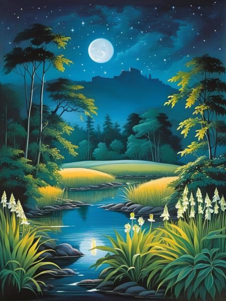 painting art natural XL-by Happy Ai/01/oil painting/art/landscape/nature/painting/fine art/illustration/natural scene/flat painting/油画/绘画/絵画/그림/