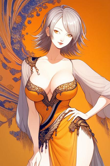Amano Yoshitaka PonyXL style版本v01.10.01 (ID: 504305)