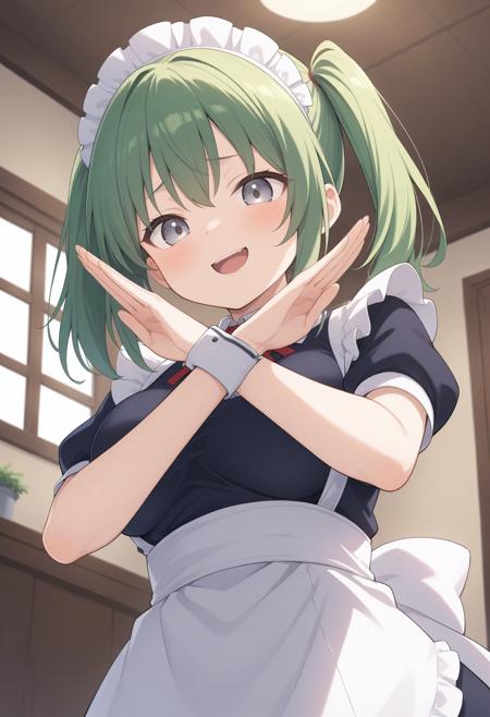 x arms / 腕バッテン