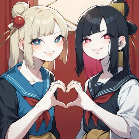 OC girl from tuki.『ひゅるりらぱっぱ』by 十八番茶 mado [Illustrious/NAI, Pony XL] HYURURIRAPAPPA