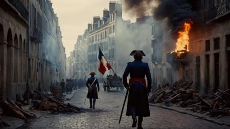 Les Miserables 2012 film style (french revolution) XL