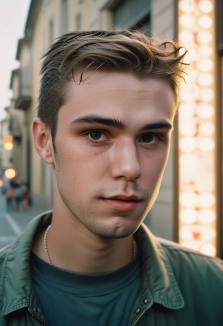 Model Young man