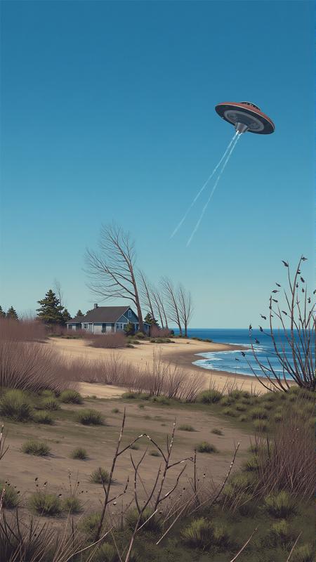 Simon Stålenhag style (FLUX)
