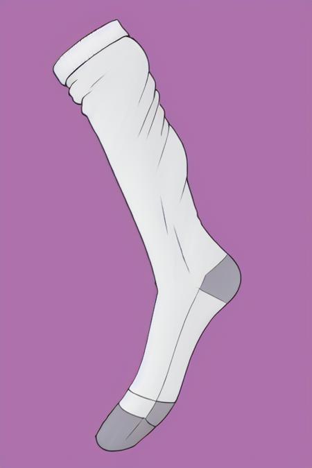 socks removed - white | simple painting layer