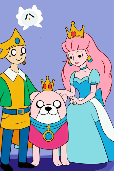 Adventure Time cartoon style