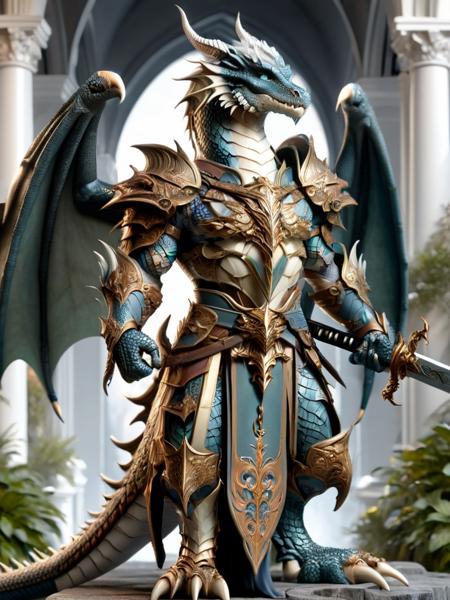Dracthyr WoW Style [SDXL LoRA]
