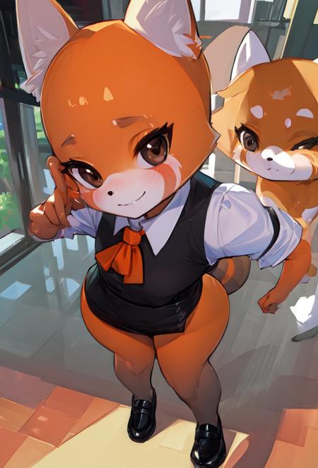 Retsuko from Aggretsuko