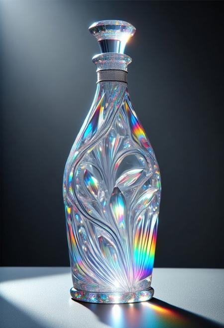 Prismatic Crystal World Morph for Flux