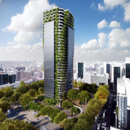 Plants on Facade|绿植立面