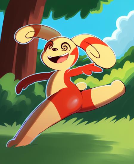 Spinda [Fluffyrock LoRA]