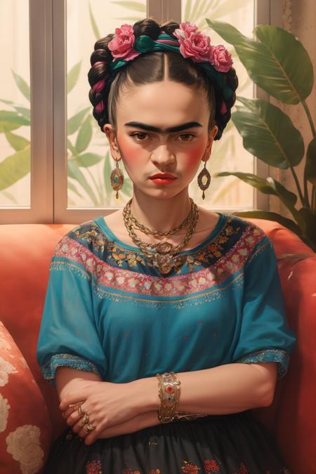 style of Frida Kahlo 378