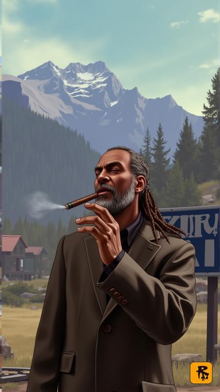 GTA Style for FLUX by Yuval Avidani (YUV.AI)