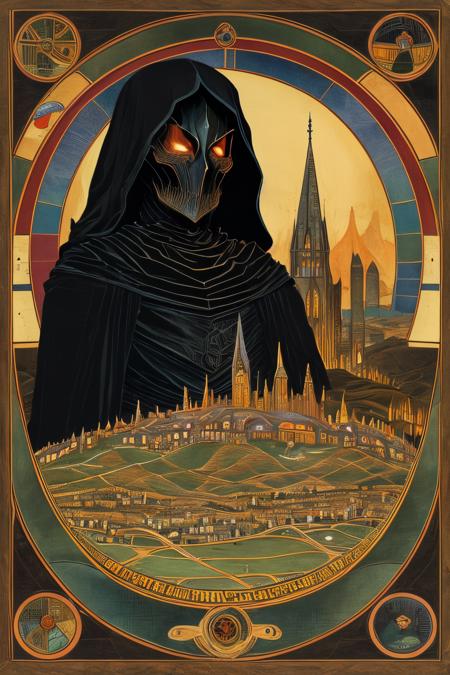 style of Paul Laffoley 147
