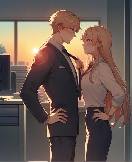 Necktie grab | LoRA版本v1.0_XL (ID: 647263)