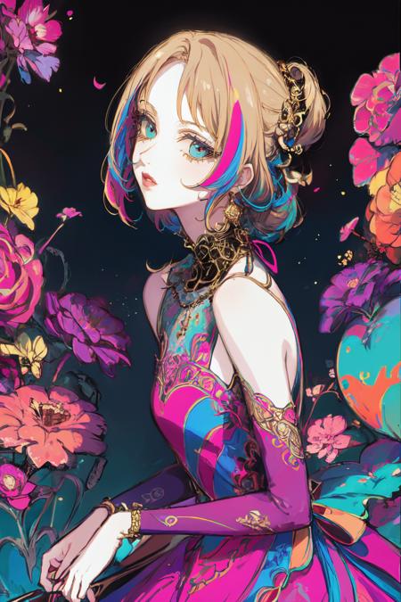 Shadowed Elegance / Cursed beauty style LoRA