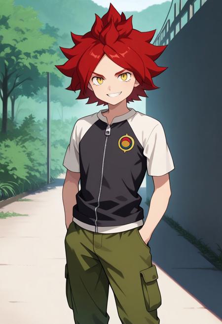 Nagumo Haruya (Burn) / Claude Beacons (Torch) - Inazuma Eleven - Pony + Illustrious