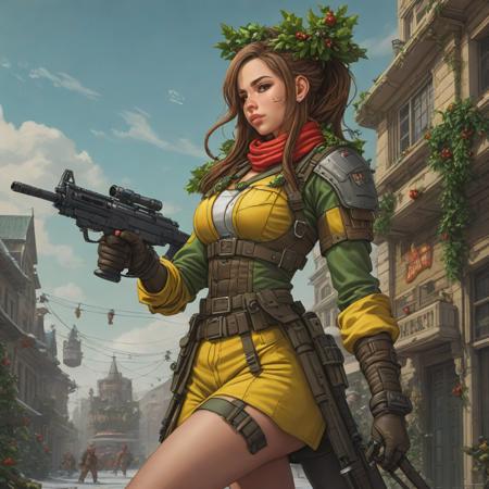 Mistletoe Mercenaries - sliders - yellow team image contest helper