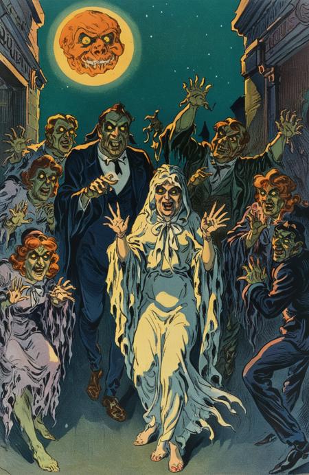 Wizard's Vintage Golden Age Illustration