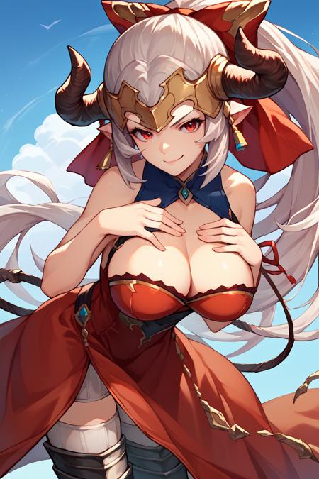 Aliza/アリーザ (Granblue Fantasy) SDXL LoRA | 3 Outfits [Pony Diffusion]