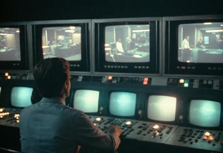 Vintage Control Room SDXL