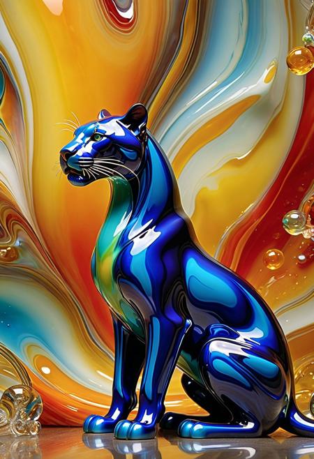 Colorful Murano Art Glass style - SDXL