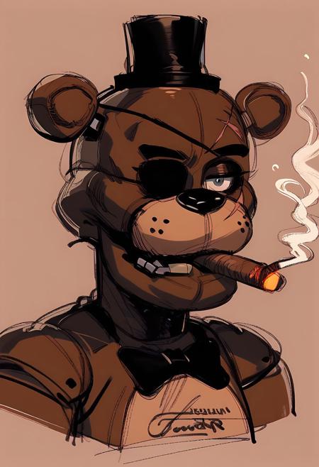 PonyXL + Illustrious Freddy Fazbear FNAF / Five Nights at Freddy's