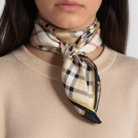 Burberry Silk Scarf版本V1 (ID: 1211556)