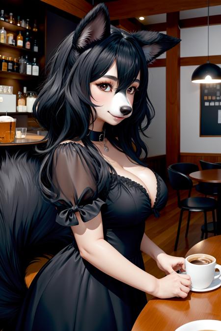 Concept: Furry Dog Girl ケモ犬娘 - LoKR