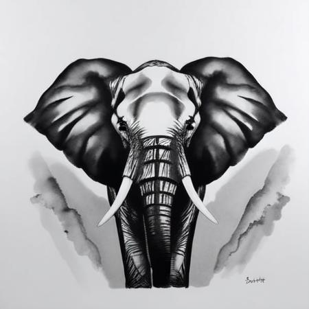 Ink wash Painting - Sumi-e Style LoRA