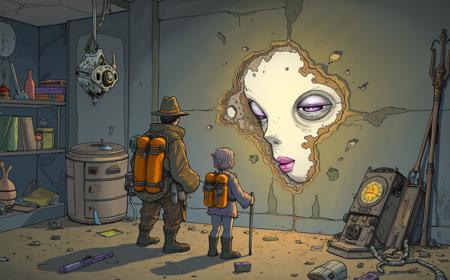 Surreal Line Work FLUX