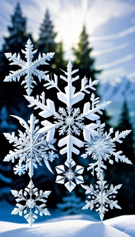 Snowflakes LoRA XL