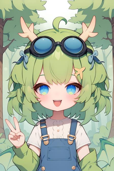 Dragon Girl (Model Public VTuber) - Comission LoRA PonyXL