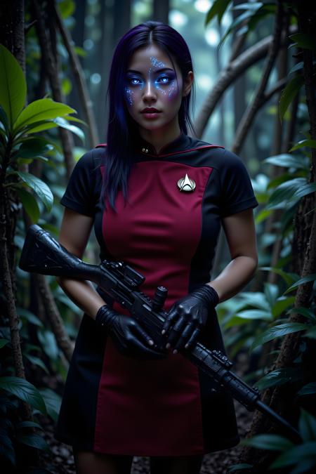 Star Trek TNG uniforms (5 variants) (Flux)