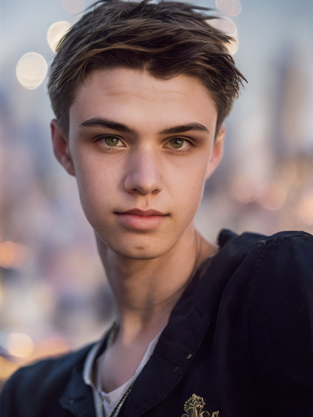 Model Young man