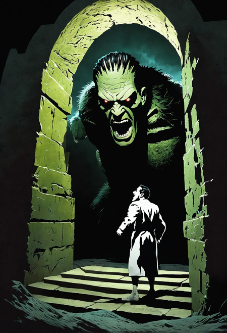 Pulp horror visual element wildcards